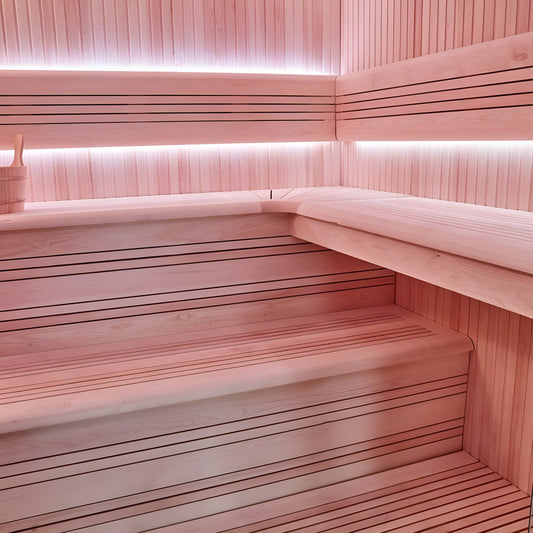 Sauna Hammam SAUNA PMR BOREAL BALTIK PRO 240 FOR 6 TO 7 PEOPLE - PREORDER 3-6Months