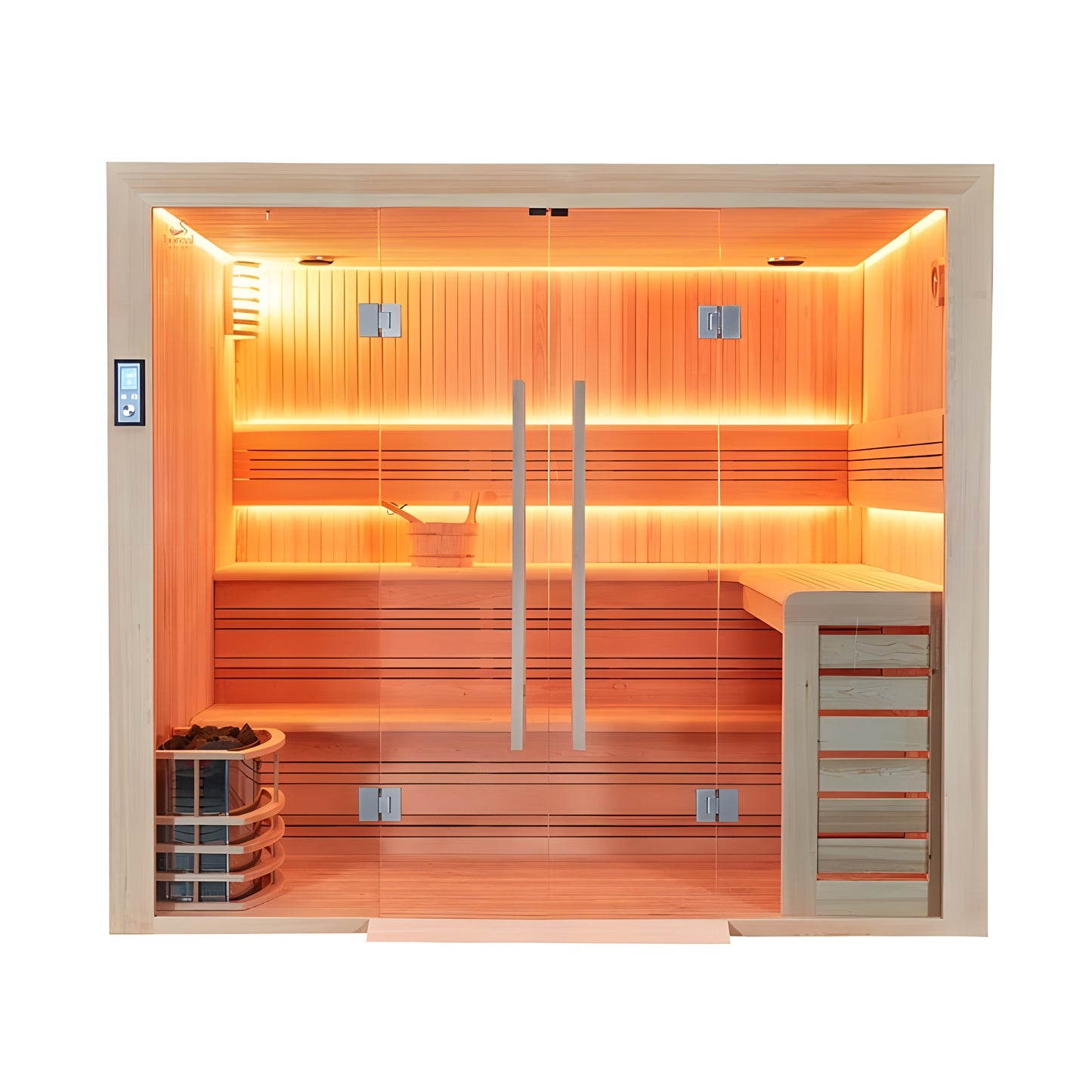 Sauna Hammam SAUNA PMR BOREAL BALTIK PRO 240 FOR 6 TO 7 PEOPLE - PREORDER 3-6Months
