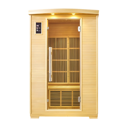Sauna Hammam NORDICA CARBONE IR2 infrared sauna - (2 PLACES) 120x100 - MK51562016