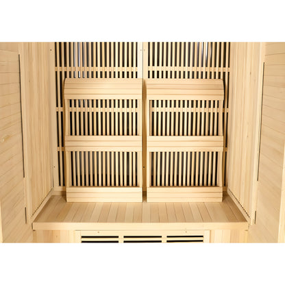 Sauna Hammam NORDICA CARBONE IR2 infrared sauna - (2 PLACES) 120x100 - MK51562016