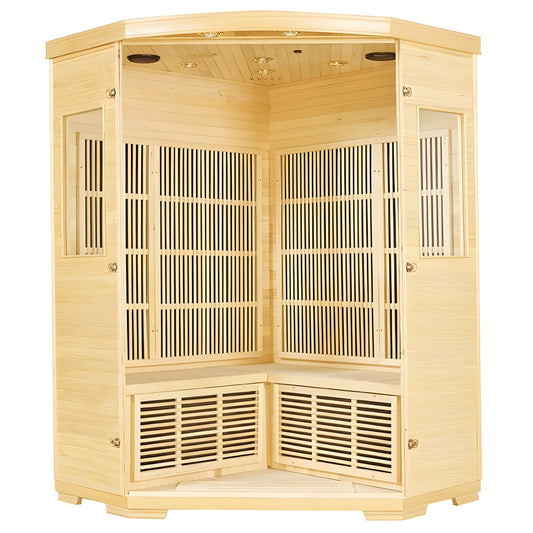 Sauna Hammam NORDICA CARBONE IR23 INFRARED SAUNA (2 TO 3 PLACES) - 125X125 - MK51562140