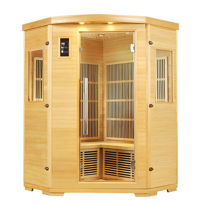 Sauna Hammam NORDICA CARBONE IR23 INFRARED SAUNA (2 TO 3 PLACES) - 125X125 - MK51562140