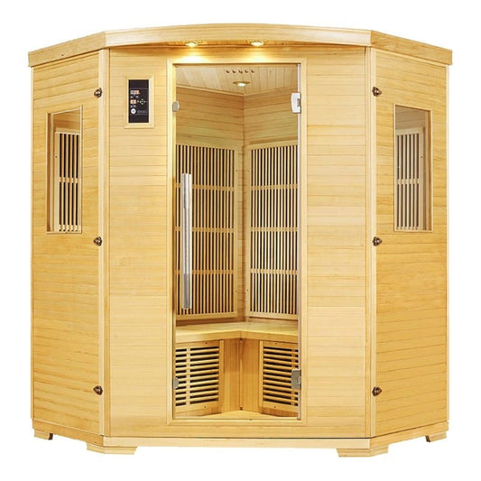 Sauna Hammam NORDICA CARBONE IR34 INFRARED SAUNA (3 TO 4 PLACES) 150X150