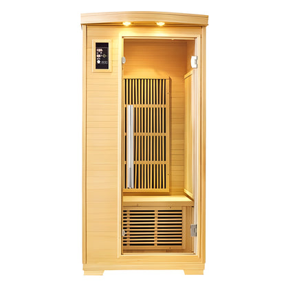 Sauna Hammam NORDICA® CARBONE IR1 INFRARED SAUNA (1 PLACE) 90X90 - MK51562015