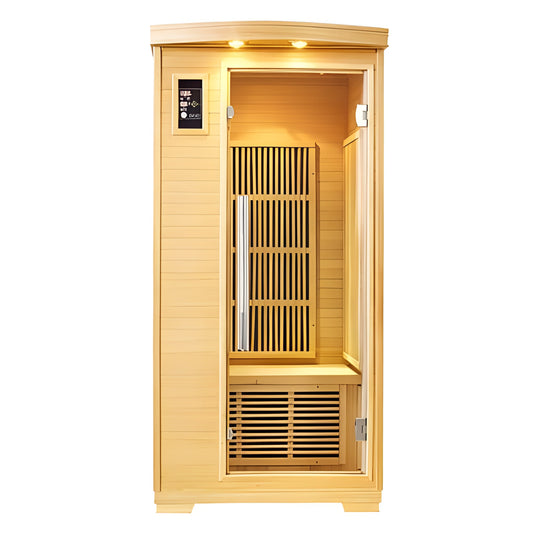 Sauna Hammam NORDICA® CARBONE IR1 INFRARED SAUNA (1 PLACE) 90X90 - MK51562015