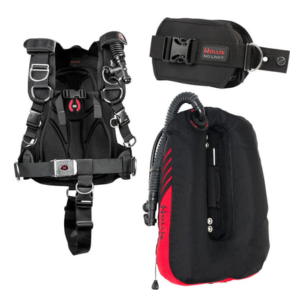 Hollis HTS2  ST LX2 Weight System Scuba Package - SCUBAPKG7803-MD-22