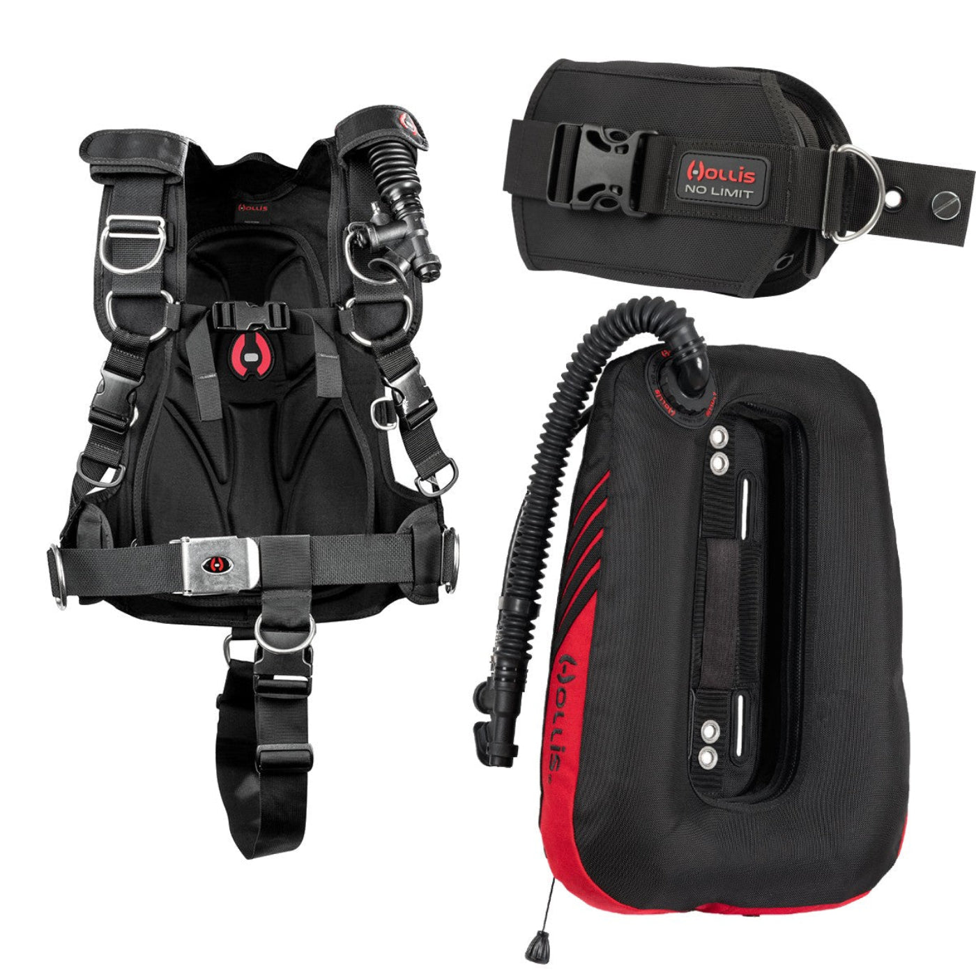 Hollis HTS2  ST LX2 Weight System Scuba Package - SCUBAPKG7803-MD-22