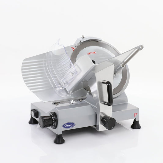 General - GSE012, General Foodservice Manual Commercial Food Slicer, 12 Inch Knife, Medium to Heavy Duty, in Stainless Steel - GSE012