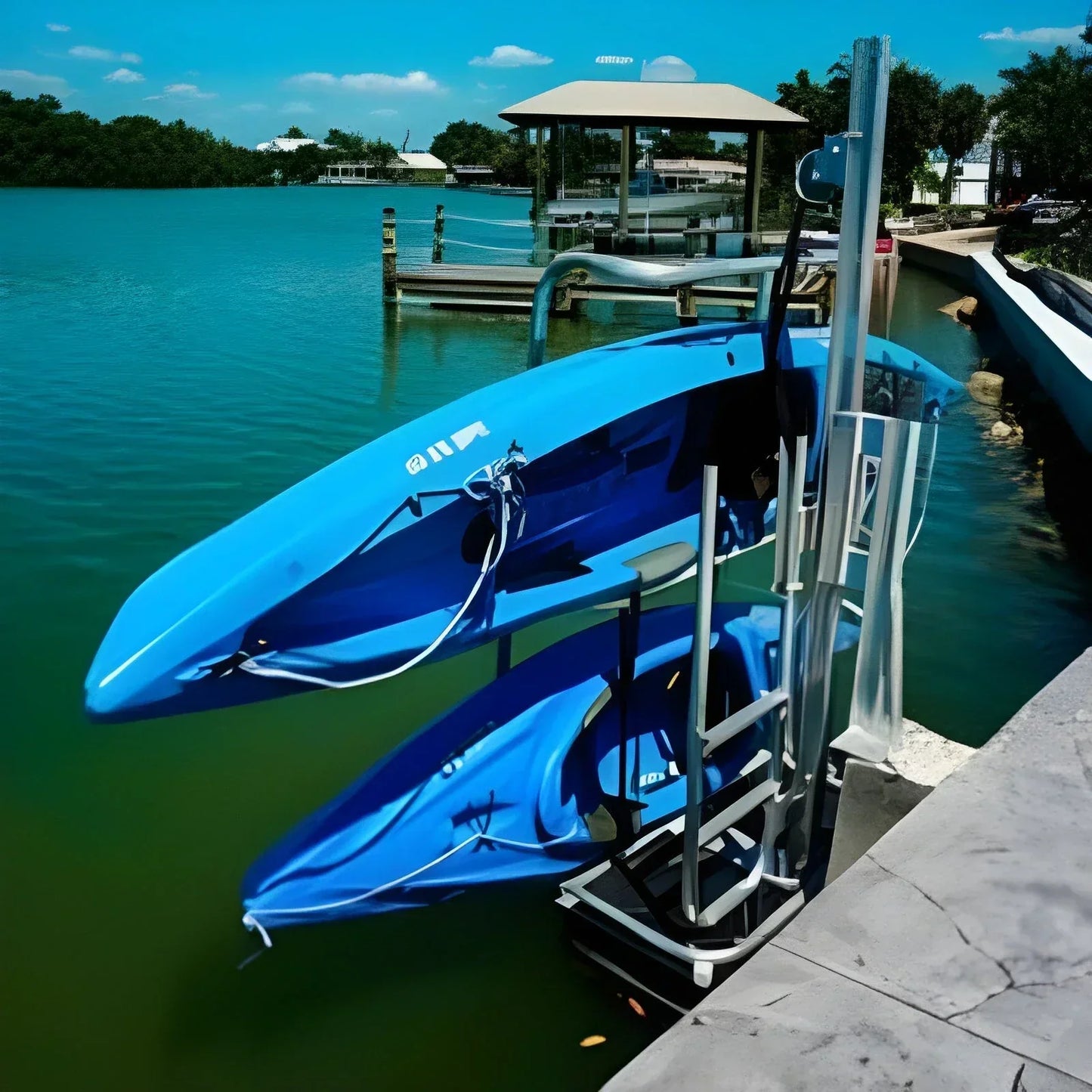 Seahorse Docking Heavy Duty Flex Slide - Float Brick Attachment