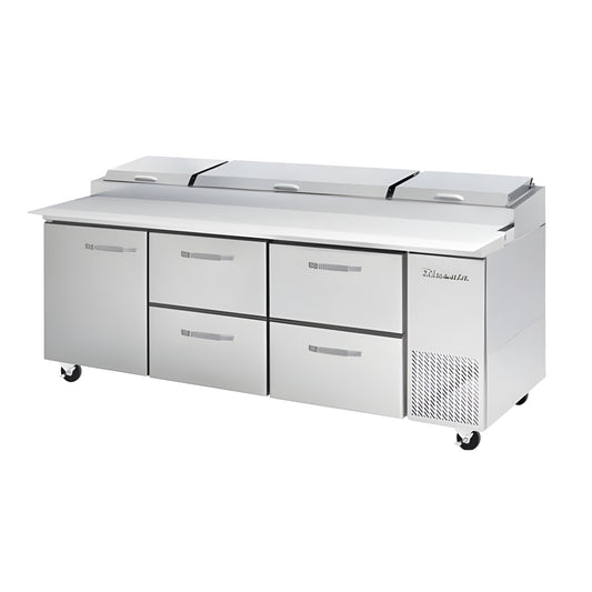 Blue Air  93" Wide 4 Drawer Pizza Prep Table - BAPP93-D4RM-HC