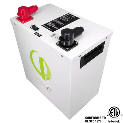 Simpliphi PHI 3.8 kWh Lithium Ferro Phosphate(LFP) Battery, 24V - PHI-3.8-24-60