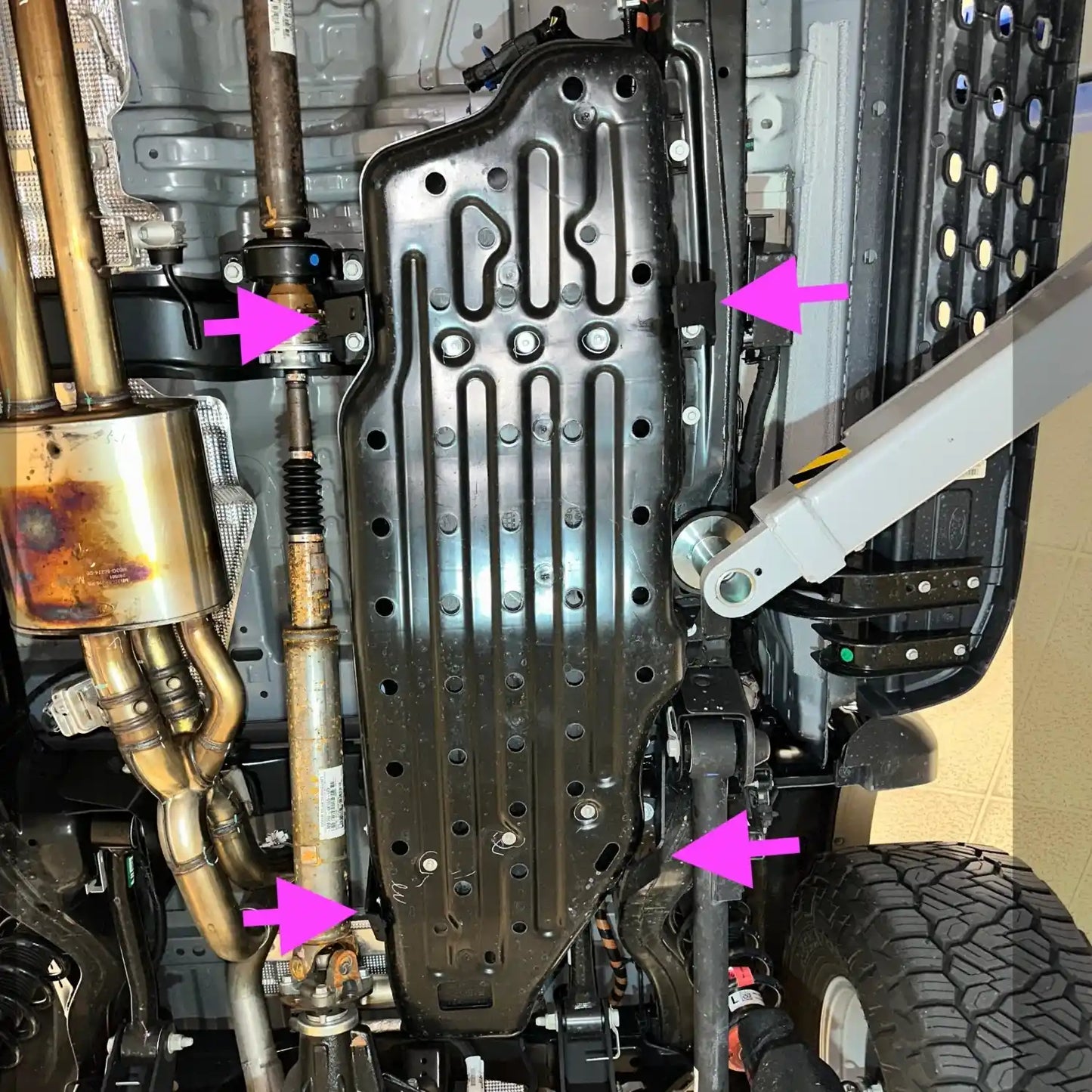 RIVAL Aluminum Gas Tank Skid Plate | 2024+ Ford Ranger Raptor - 2333.1889.1.6