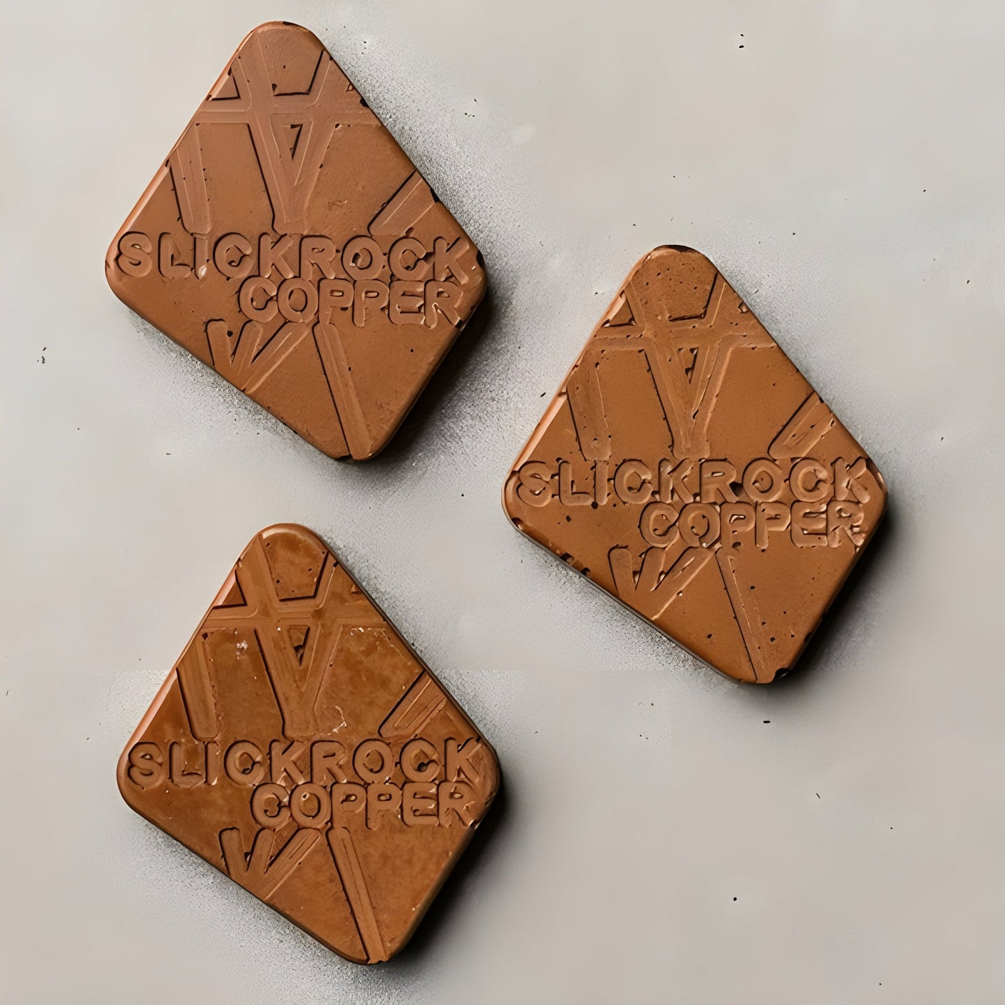 Slick Rock Concrete 30” Spill Box Water Bowl with Copper Spillway - KSPB3010SPC