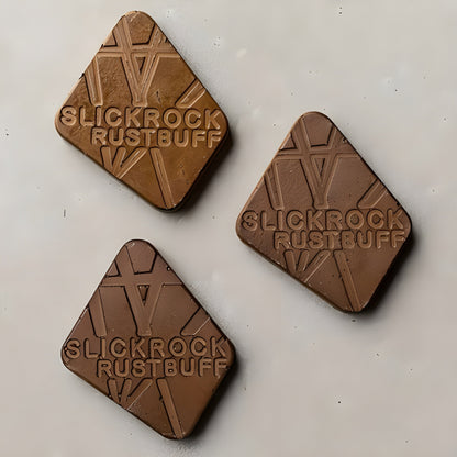 Slick Rock Concrete 30” Spill Box Water Bowl with Copper Spillway - KSPB3010SPC