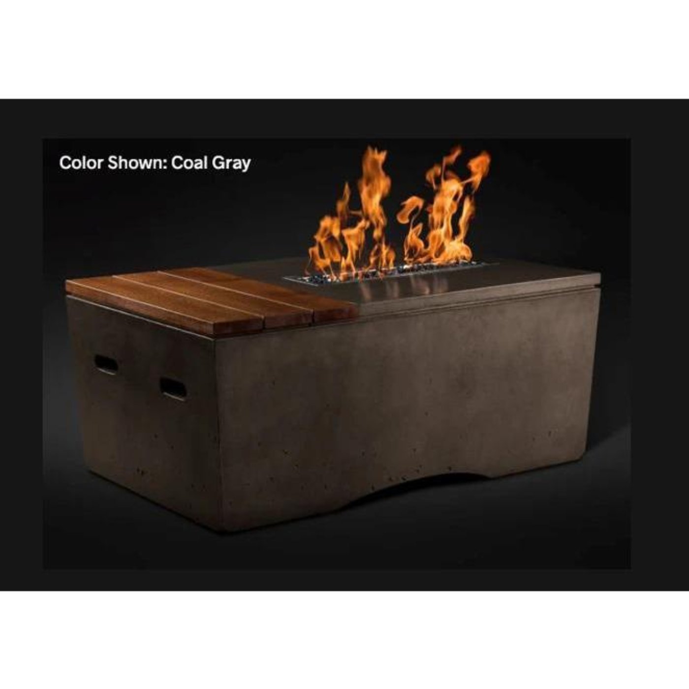 Slick Rock Concrete 48" Oasis Fire Table with Electronic Ignition - KOF48EING