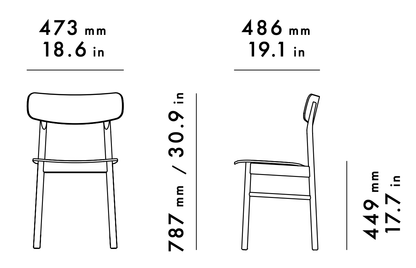 Woud Soma Dining Chair - 100021
