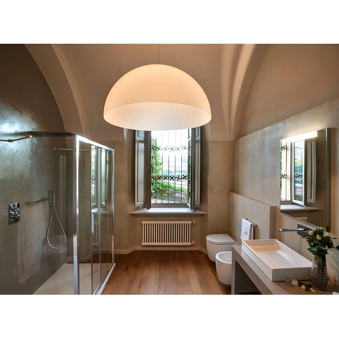 Oluce Sonora PMMA Pendant - OL-SONORA-490-WH