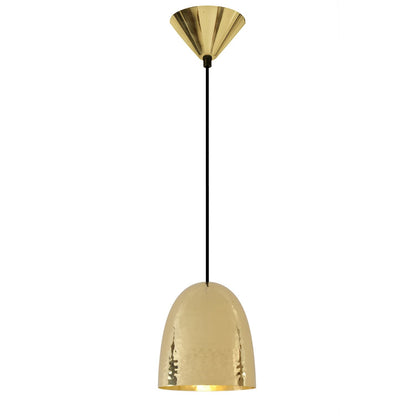 Original BTC Stanley 1 Brass Pendant - Hammered Finish