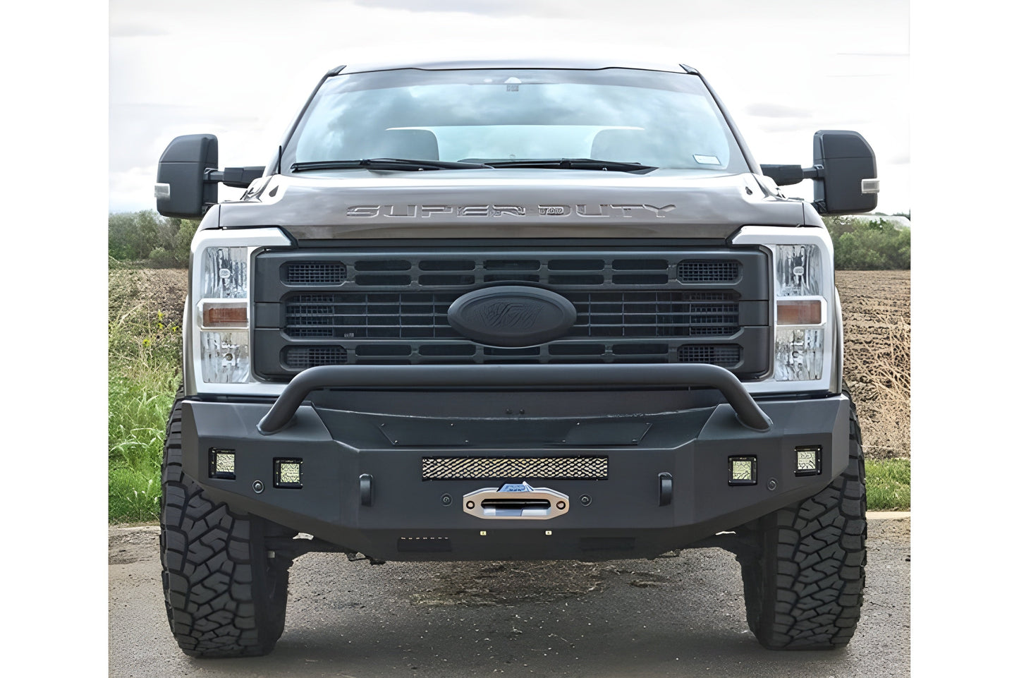 Steelcraft Ford F250/F350 Superduty 2023-2024 Fortis Front Bumper Winch Ready - 71-11390HPW