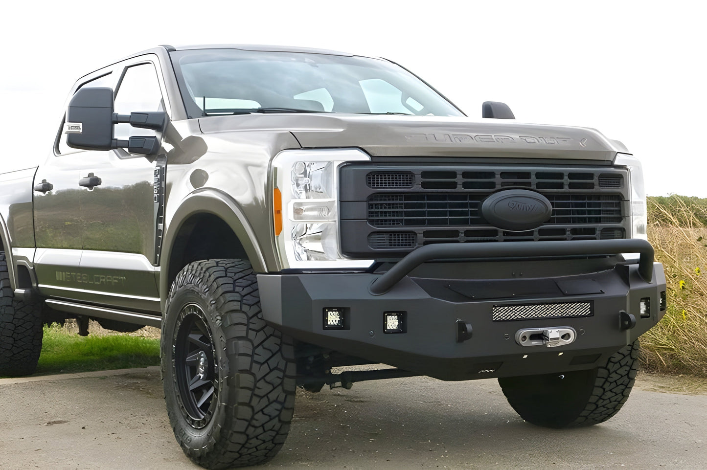 Steelcraft Ford F250/F350 Superduty 2023-2024 Fortis Front Bumper Winch Ready - 71-11390HPW