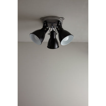 Original BTC Stirrup Triple Ceiling Light