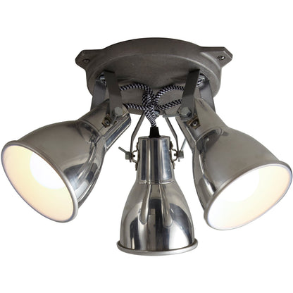 Original BTC Stirrup Triple Ceiling Light