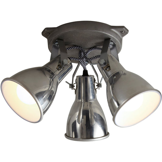 Original BTC Stirrup Triple Ceiling Light