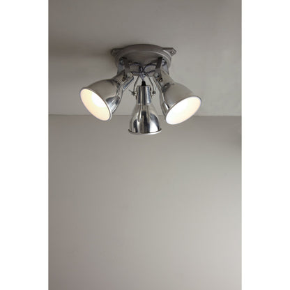 Original BTC Stirrup Triple Ceiling Light