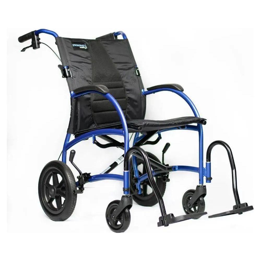 Strongback Excursion 12 + Attendant Brakes Transport Wheelchair