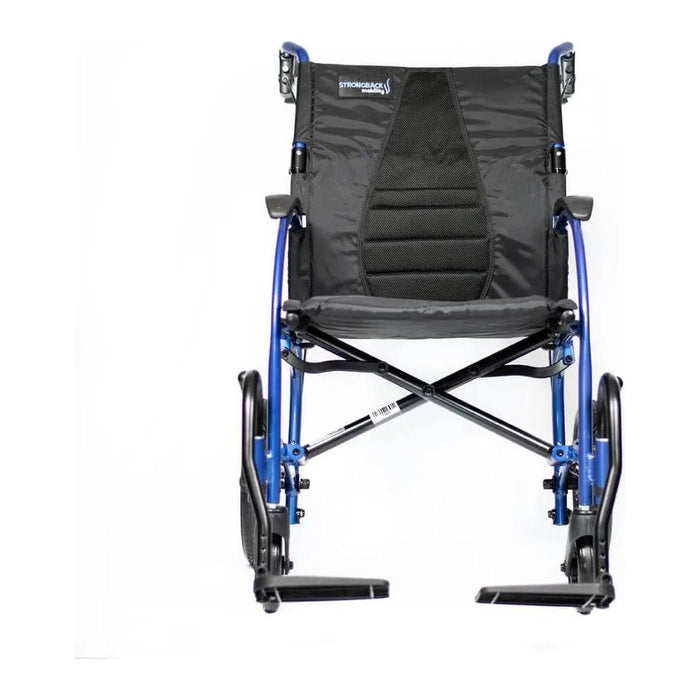 Strongback Excursion 12 + Attendant Brakes Transport Wheelchair