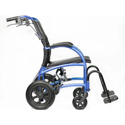 Strongback Excursion 12 + Attendant Brakes Transport Wheelchair