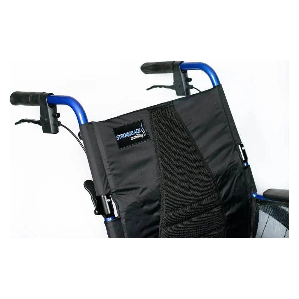 Strongback Excursion 24 + Attendant Brakes Transport Wheelchair