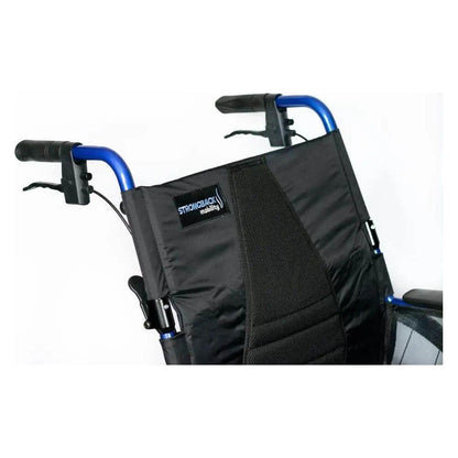 Strongback Excursion 24 + Attendant Brakes Transport Wheelchair