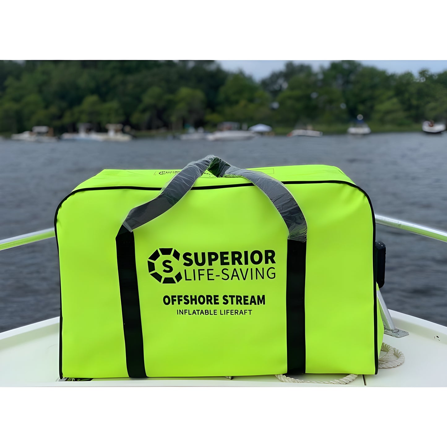 Superior Life-Saving Offshore Stream Life Raft, 4 - 8 person - OS-4HV