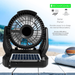 Supersonic Solar-Powered Portable Fan