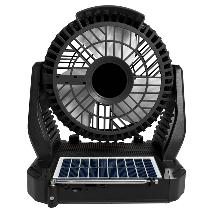 Supersonic Solar-Powered Portable Fan