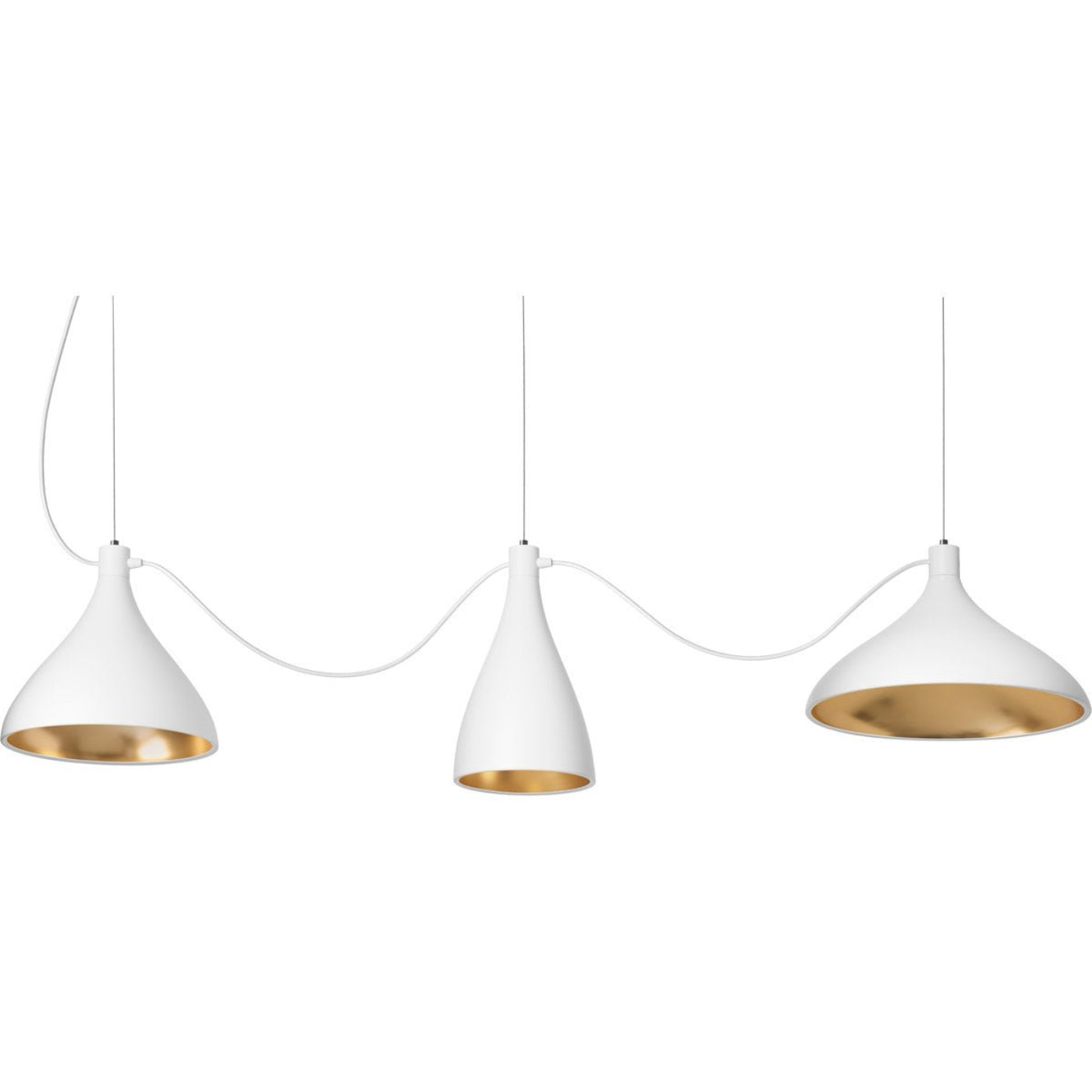 Pablo Designs Swell String 3 Pendant - Mixed