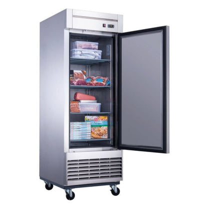 Chef AAA Commercial 27" 1 Solid Door Reach-In Freezer Stainless Steel 17.79 cu.ft. - T28F