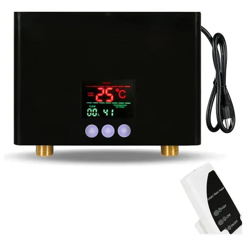 Tankless Water Heater, 3000W Mini Electric Instant Hot Water Heater