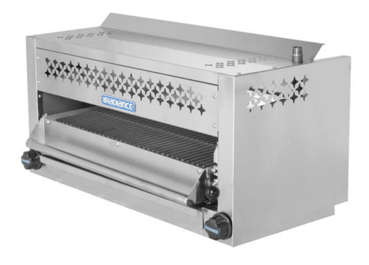 German Knife Commercial 36" Radiance Salamander Broiler Liquid Propane BTUs 35,000 - TASM-36-LP