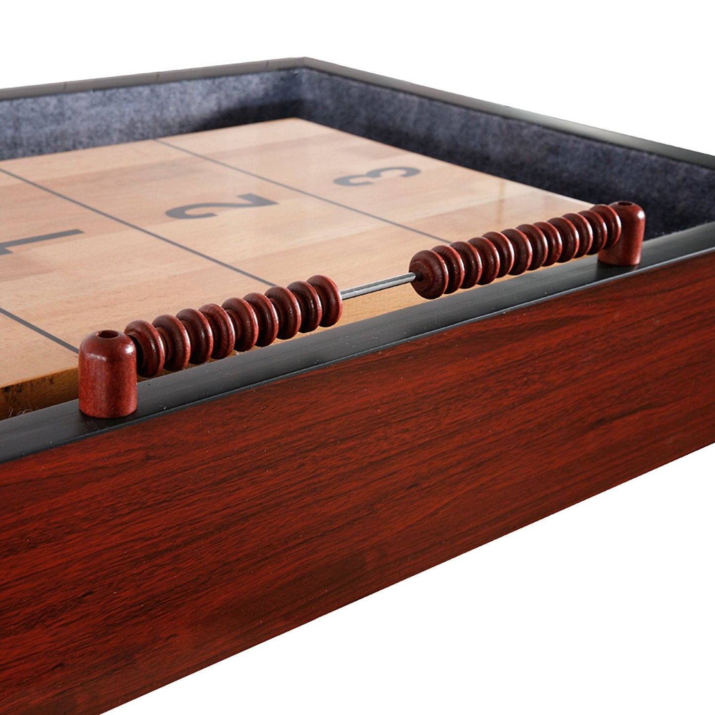 Hathaway Challenger 9ft Shuffleboard Table Dark Cherry - BG1210