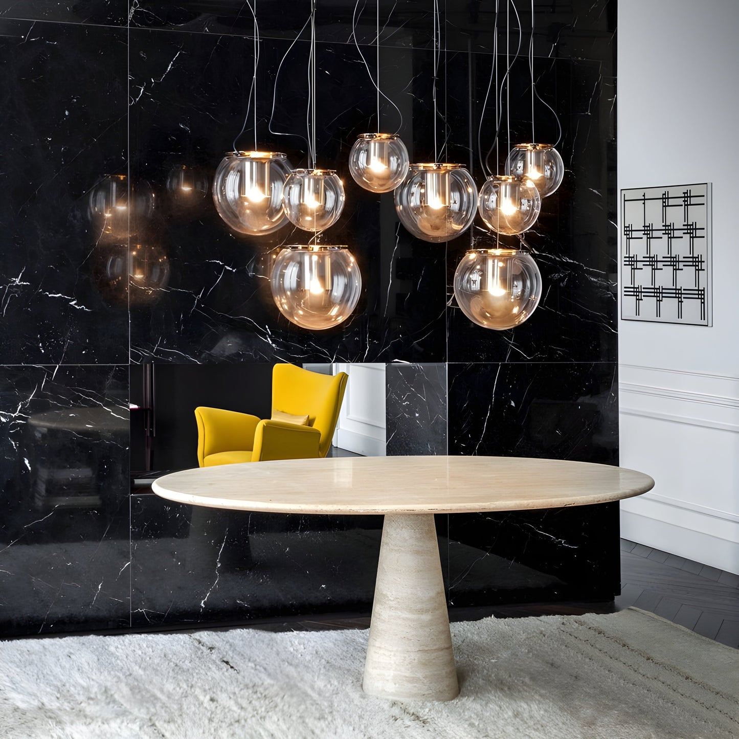 Oluce The Globe Pendant - OL-THEGLOBE-827-TR