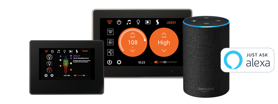 ThermaSol Waterproof 10" Smart Shower Controller The "ThermaTouch" Steam Shower Control Unit
