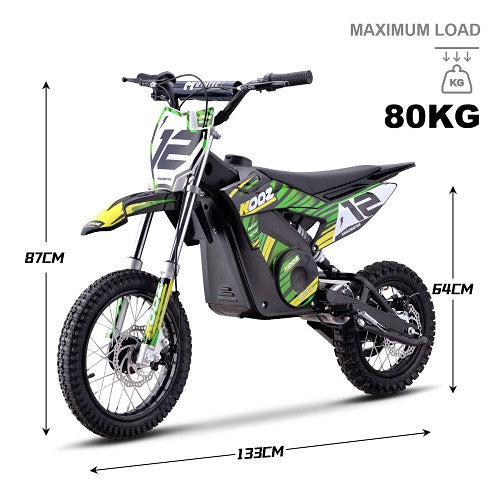 MotoTec 36v 1000w (HP112E) Electric Dirt Bike