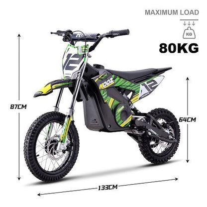 MotoTec 36v 1000w (HP112E) Electric Dirt Bike
