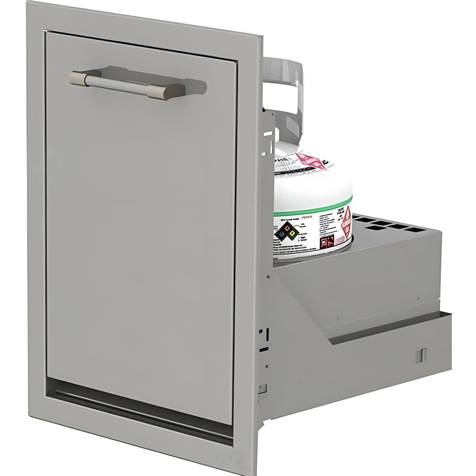 Alfresco 18-Inch Stainless Steel Lp Tank Drawer - Axe-18lptdr-Sc