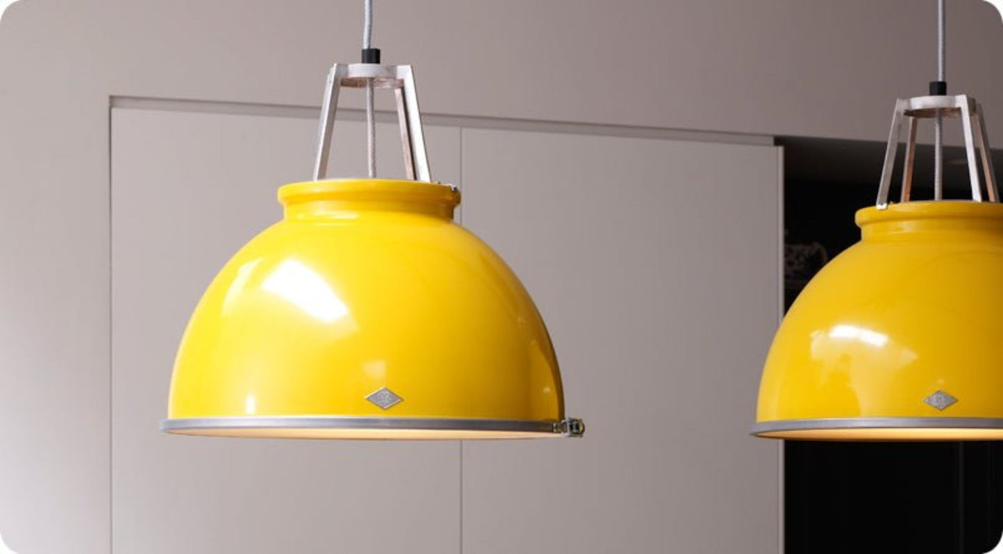 Original BTC Titan 1 Pendant & Diffuser - Yellow
