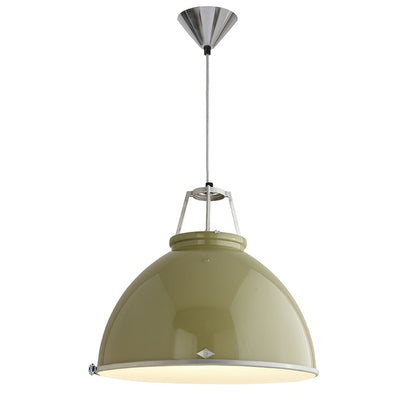 Original BTC Titan 5 Pendant - Olive Green w/ Diffuser