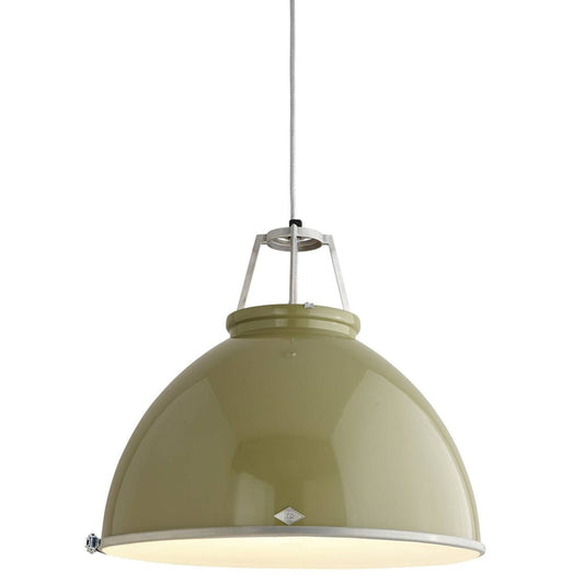 Original BTC Titan 5 Pendant - Olive Green w/ Diffuser