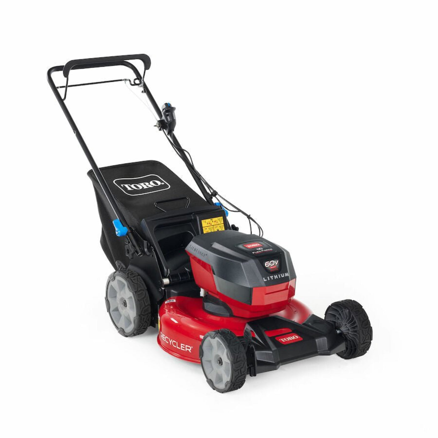 Toro 60V Max 21 in. Recycler Self-Propel w/SmartStow Lawn Mower with 6.0Ah Battery - TOR-21327